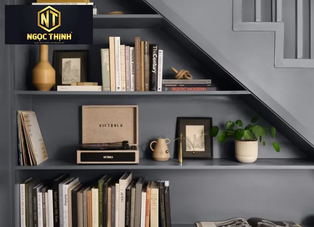 KỆ CẦU THANG HIỆN ĐẠI SANG TRỌNG - KCT05